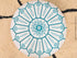 Authentic Moroccan Leather Footstool Ottoman